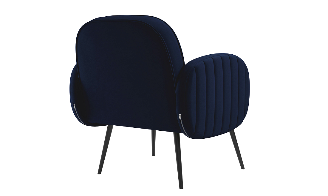 Флеминг Ф / Кресло велюр fresh найт блю